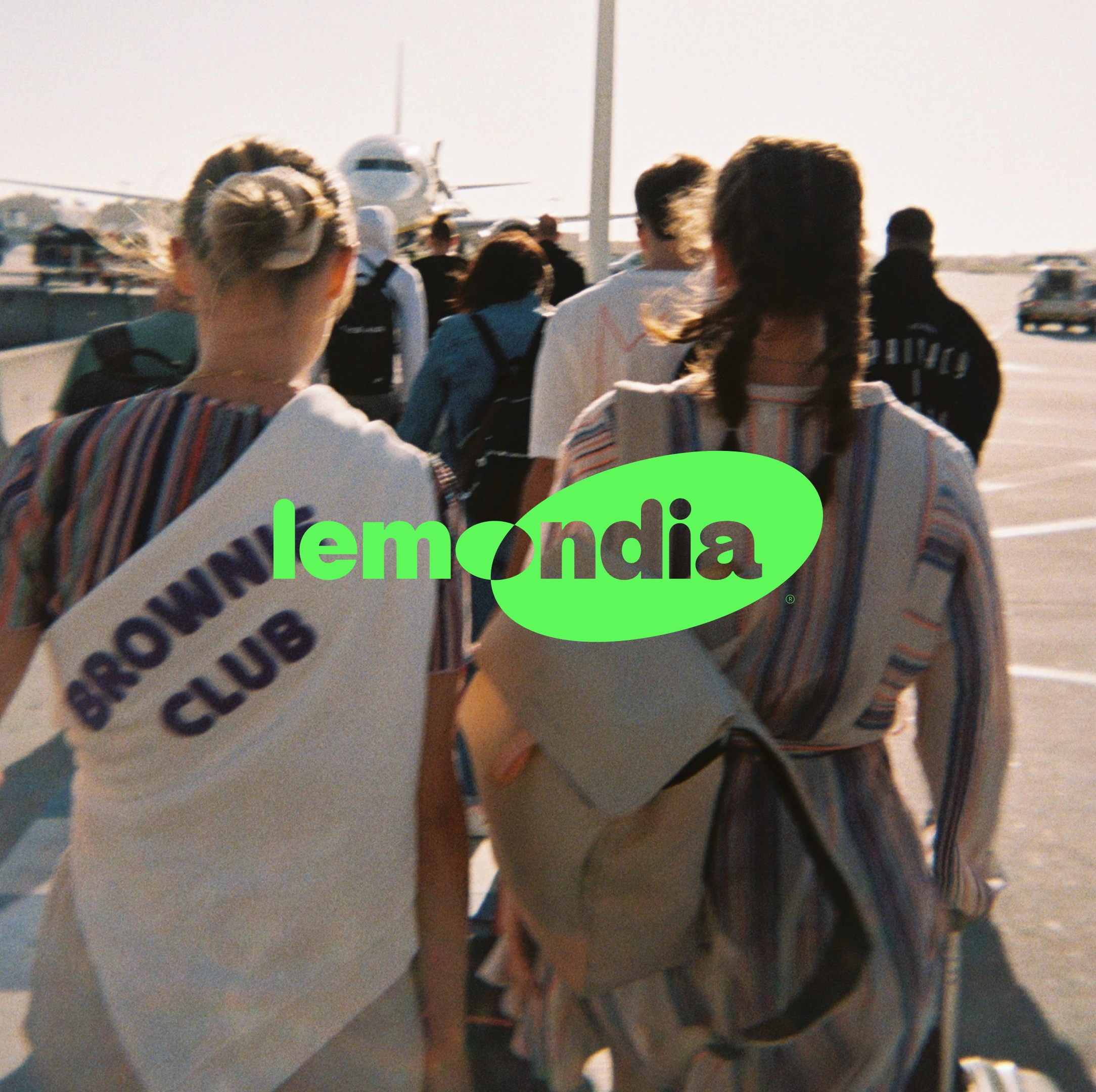 Visual identity for Lemondia, a service for booking team buildings